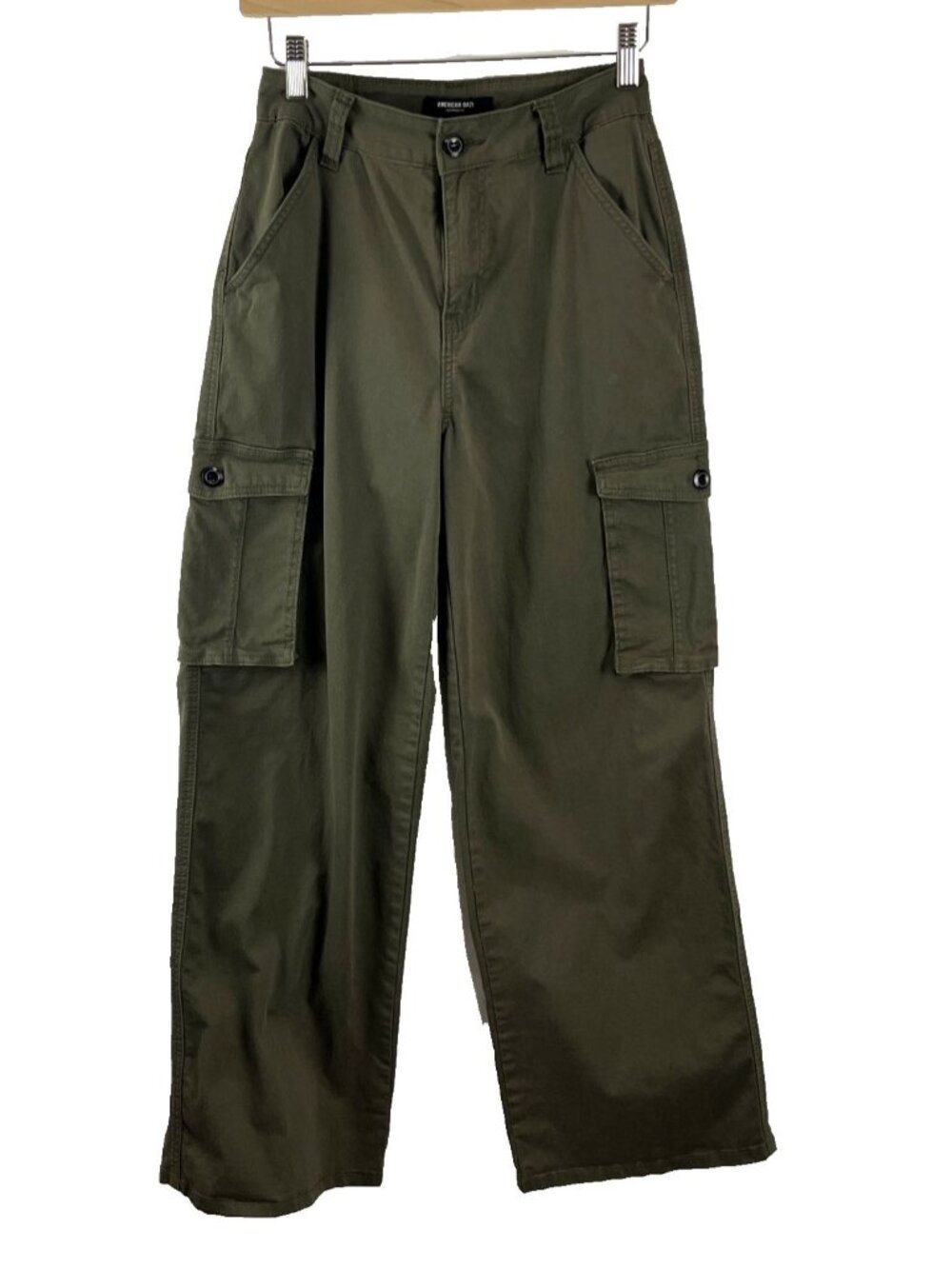 American Bazi Military Green Cotton Cargo Pants Women's Size 24